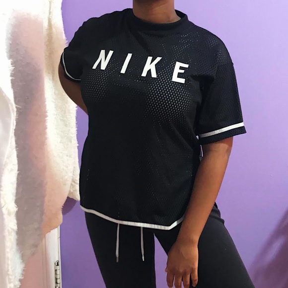 Nike black mesh top - Picture 5 of 5